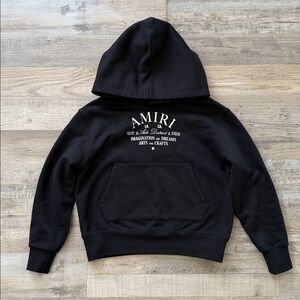 AMIRI Kids Black Hoodie